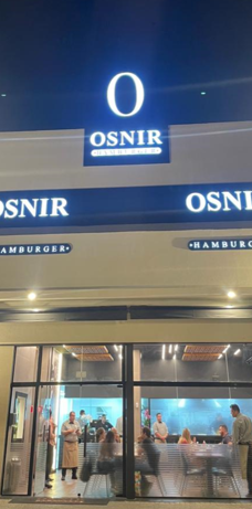 Fachada da Osnir Hamburger na Vila Zelina