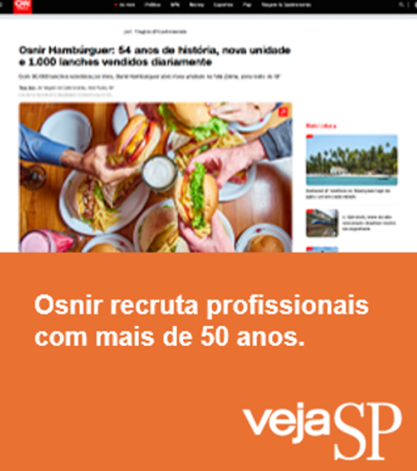 Veja SP — Osnir recruta profissionais com mais de 50 anos